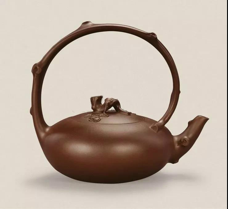 10種最美花器提梁壺，精美別致雕花紫砂壺!