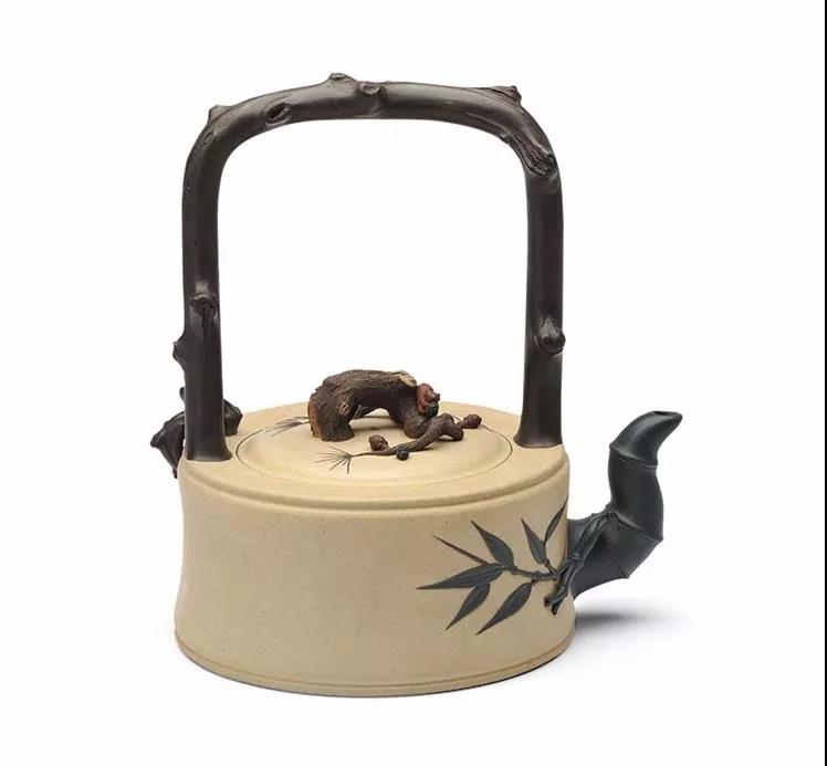 10種最美花器提梁壺，精美別致雕花紫砂壺!