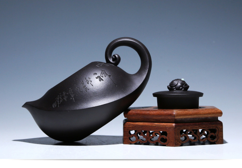 創(chuàng)意別致紫砂壺，個性手工美型外觀紫砂壺