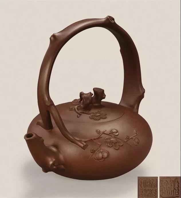 10種最美花器提梁壺，精美別致雕花紫砂壺!