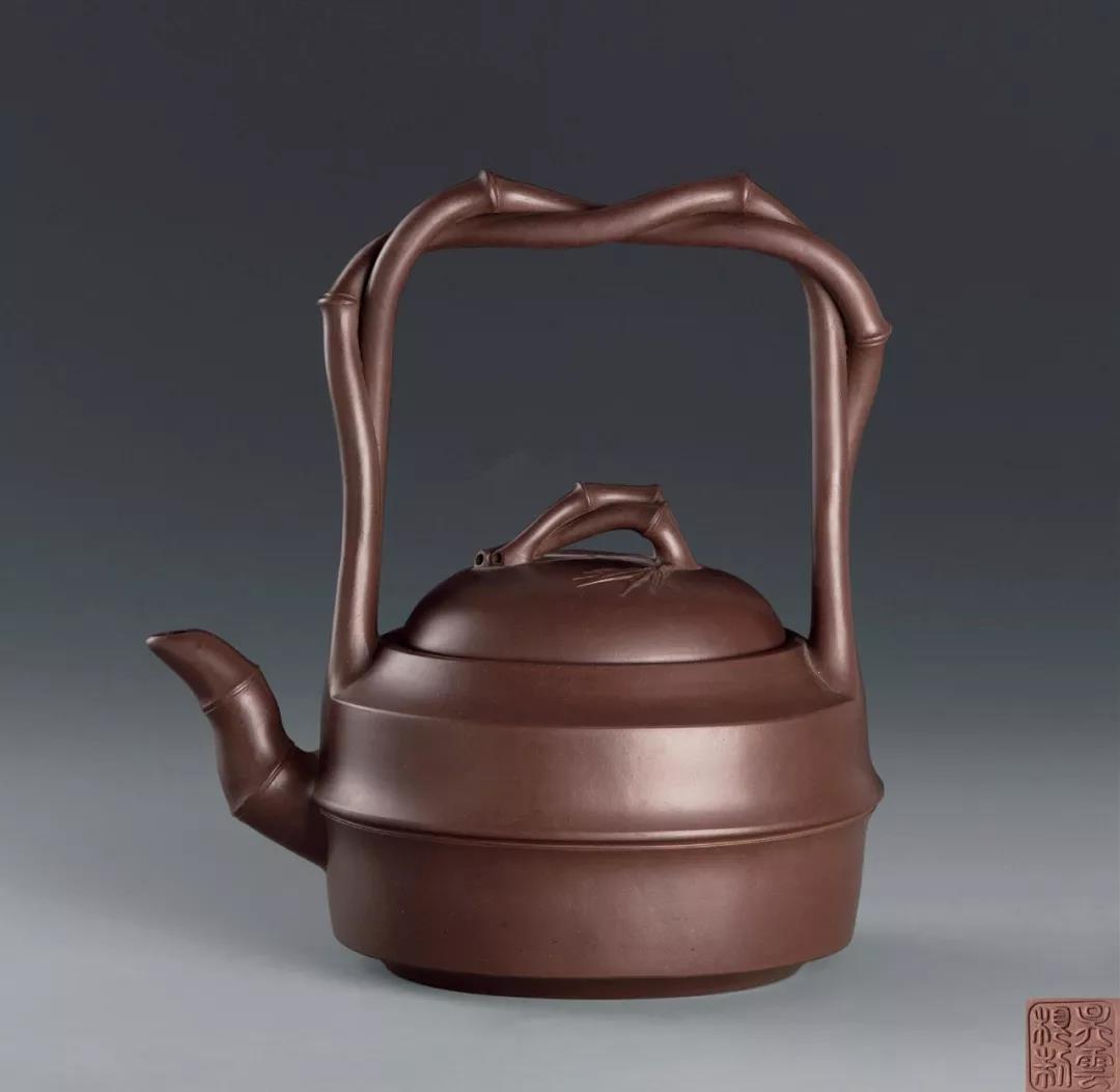 10種最美花器提梁壺，精美別致雕花紫砂壺!